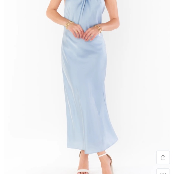 Show me Your Mumu Jasmine Halter Midi Dress - Picture 3 of 3